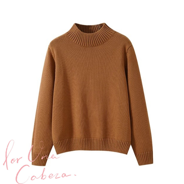 【秋冬の支度】レディース 厚手 ニットセーター 綿100％