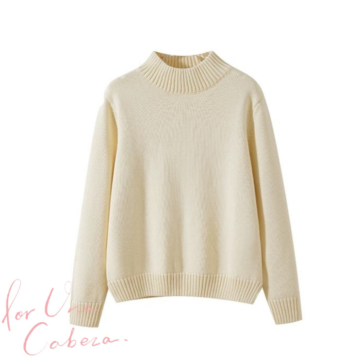 【秋冬の支度】レディース 厚手 ニットセーター 綿100％