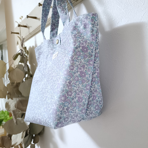 オーダー】ちーすー様ご注文 ラミネート リバティ お弁当トートバッグ