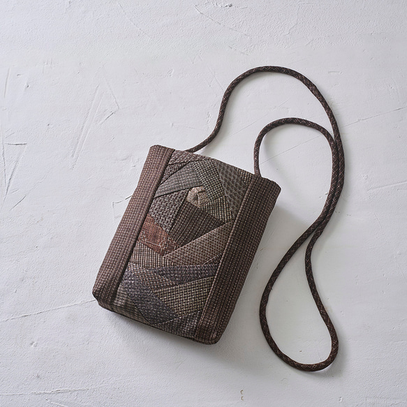 大島紬パッチワークポシェットミニA ポシェット 華 CALM HEART 通販