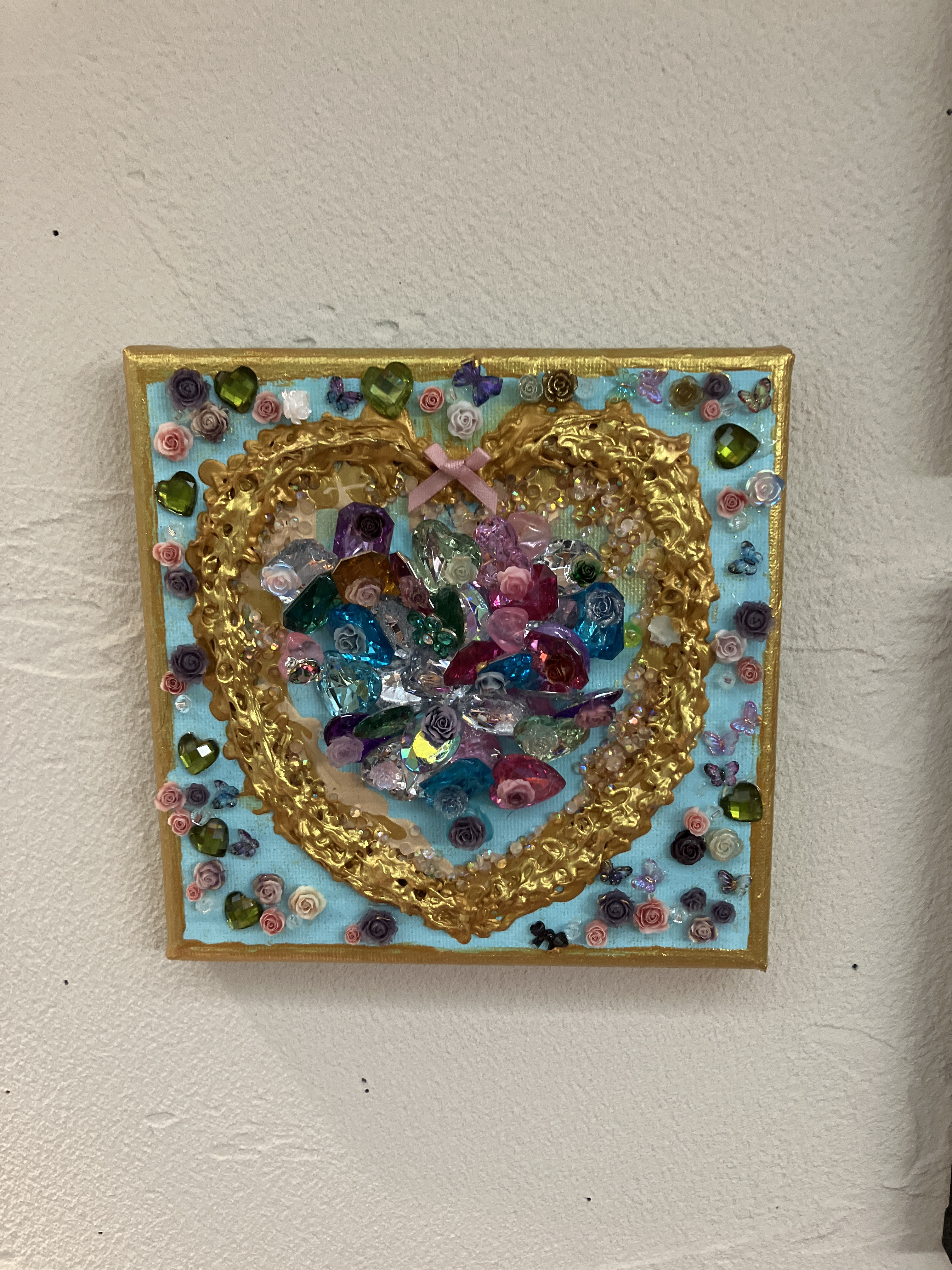 壁掛けアート　ハートは愛のメッセージ32