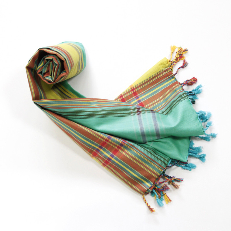 ソフトキコイ（ アフリカ布 ）ショール大判 ストール 羽織る