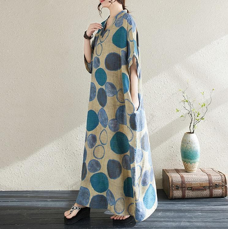 【大きいサイズ】 レディース ロング　ワンピース　春夏 秋 新品 半袖