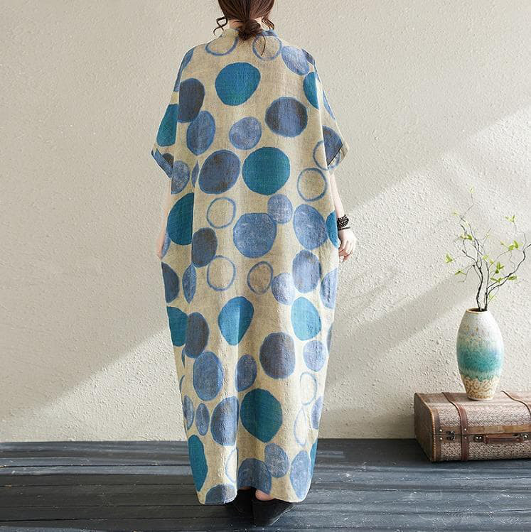 【大きいサイズ】 レディース ロング　ワンピース　春夏 秋 新品 半袖