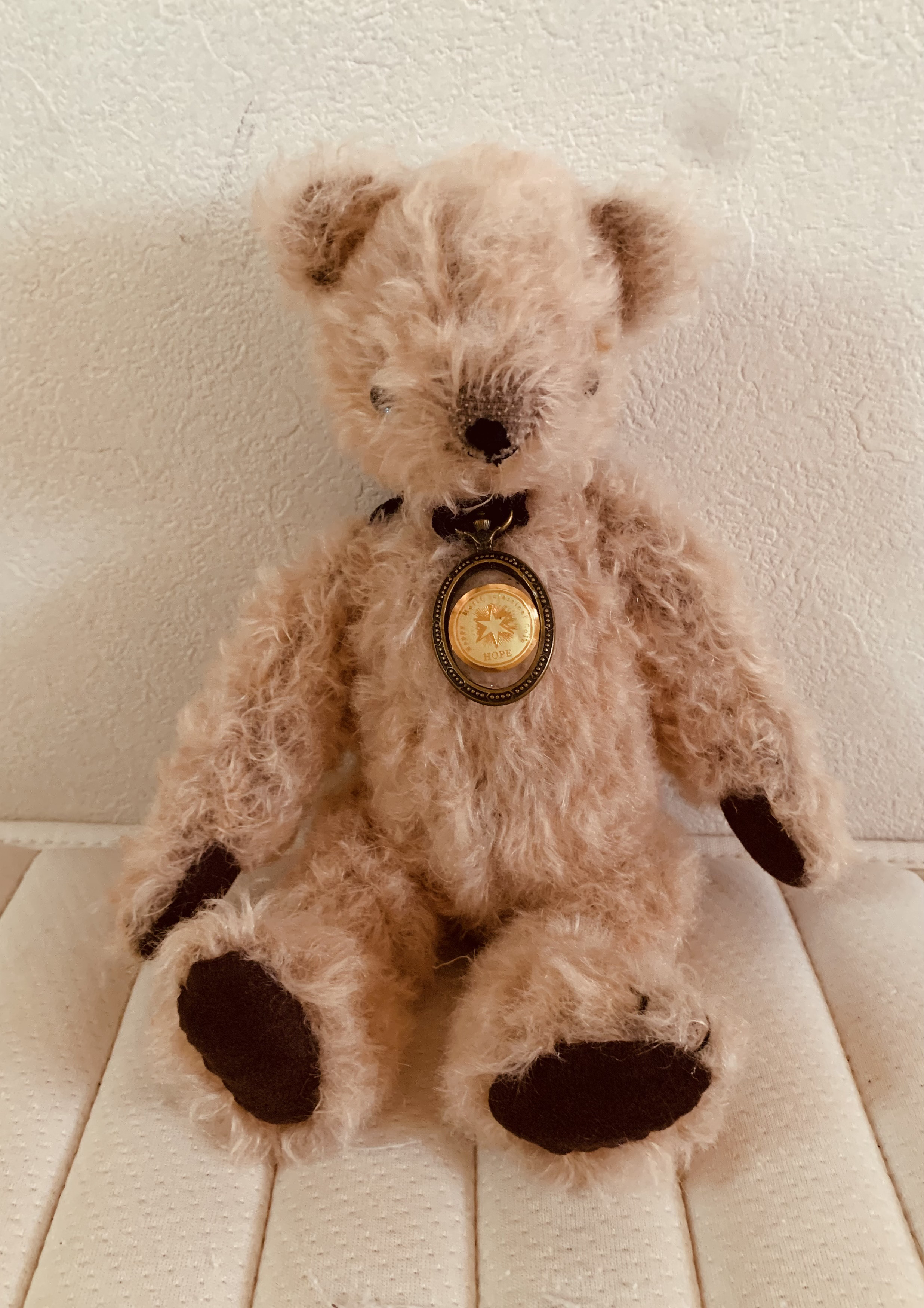 ハンドメイド　テディベア  ホープくん