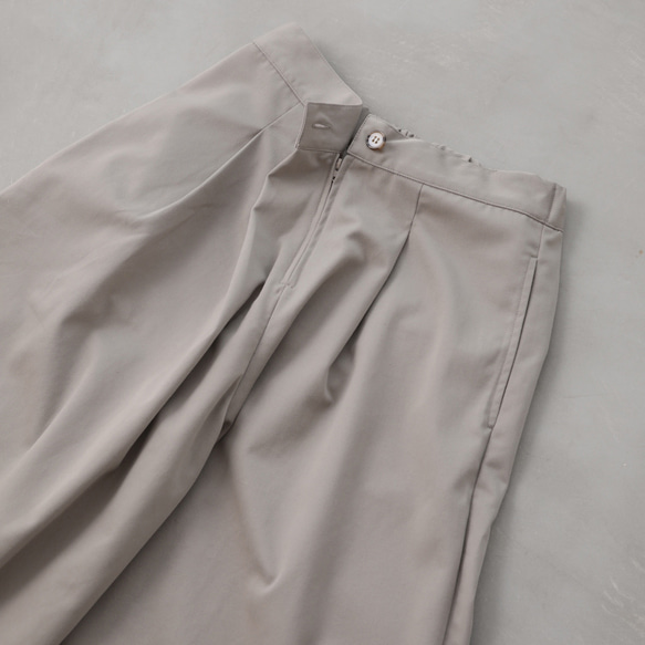 アウトレット　Maki pants - beige / black 6枚目の画像