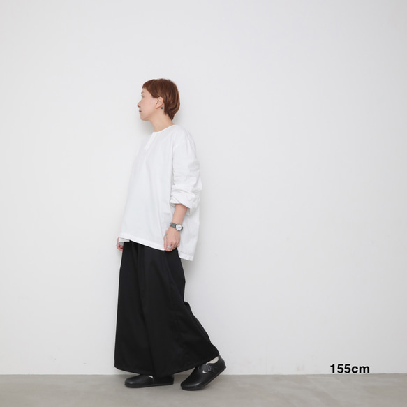 アウトレット　Maki pants - beige / black 17枚目の画像