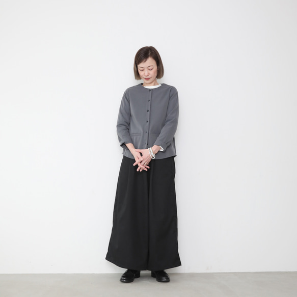 アウトレット　Maki pants - beige / black 20枚目の画像