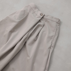 アウトレット　Maki pants - beige / black 5枚目の画像