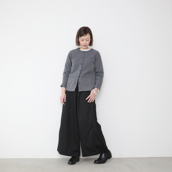 アウトレット　Maki pants - beige / black 11枚目の画像