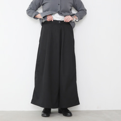 アウトレット　Maki pants - beige / black 16枚目の画像