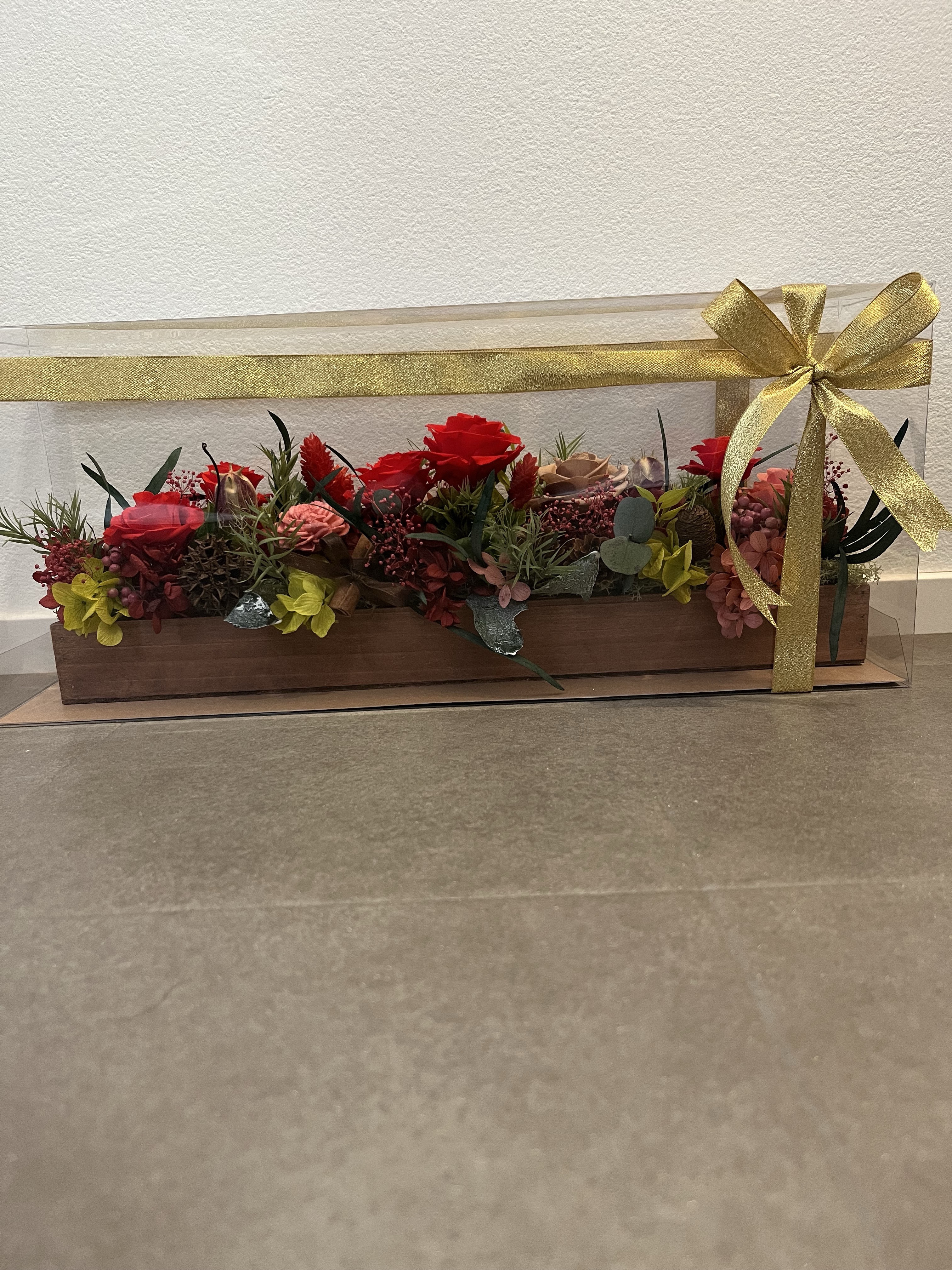 プリザーブドフラワー　バトンスティック　ロングサイズ