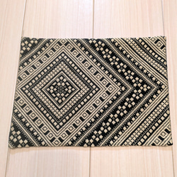 M様オーダー作品」こぎん刺しのテーブルセンターマット ランチョン