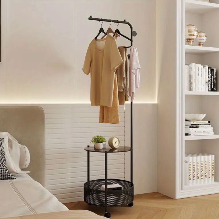 ラック ハンガーラック 自立式 衣類ラック スリム アイアン a4 屋外 壁 キッチン 靴 軽量 おしゃれ 寝室用 衣類