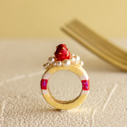 いちご（苺）・ストロベリー 指輪・リング の人気通販｜Creema