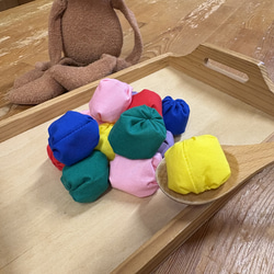 ✿お手玉 9色セット✿【子ども/おもちゃ/子どものおもちゃ/知育玩具