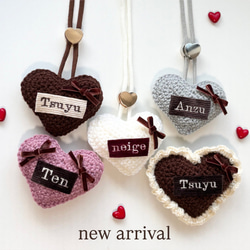 名入れ可能**ころんとハートのビブ バレンタイン 犬用/ギフト/犬用