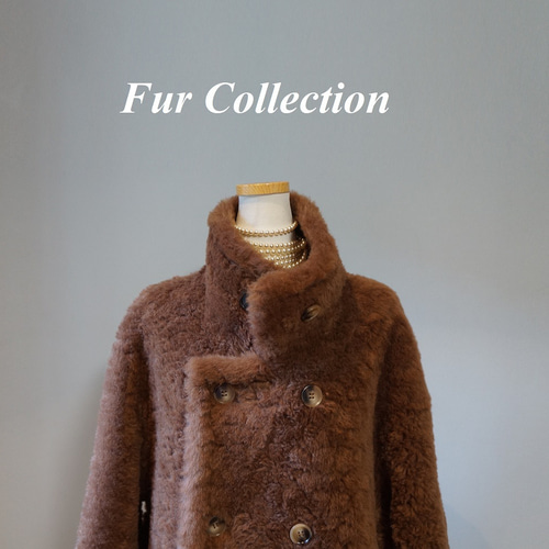 英国調☆ダブルボタン2WAY コートリバーシブル寒さ対策ボアコートムートンコート 英国調☆ダブルボタン2WAY コート リバーシブル仕様 2通り 防寒防風