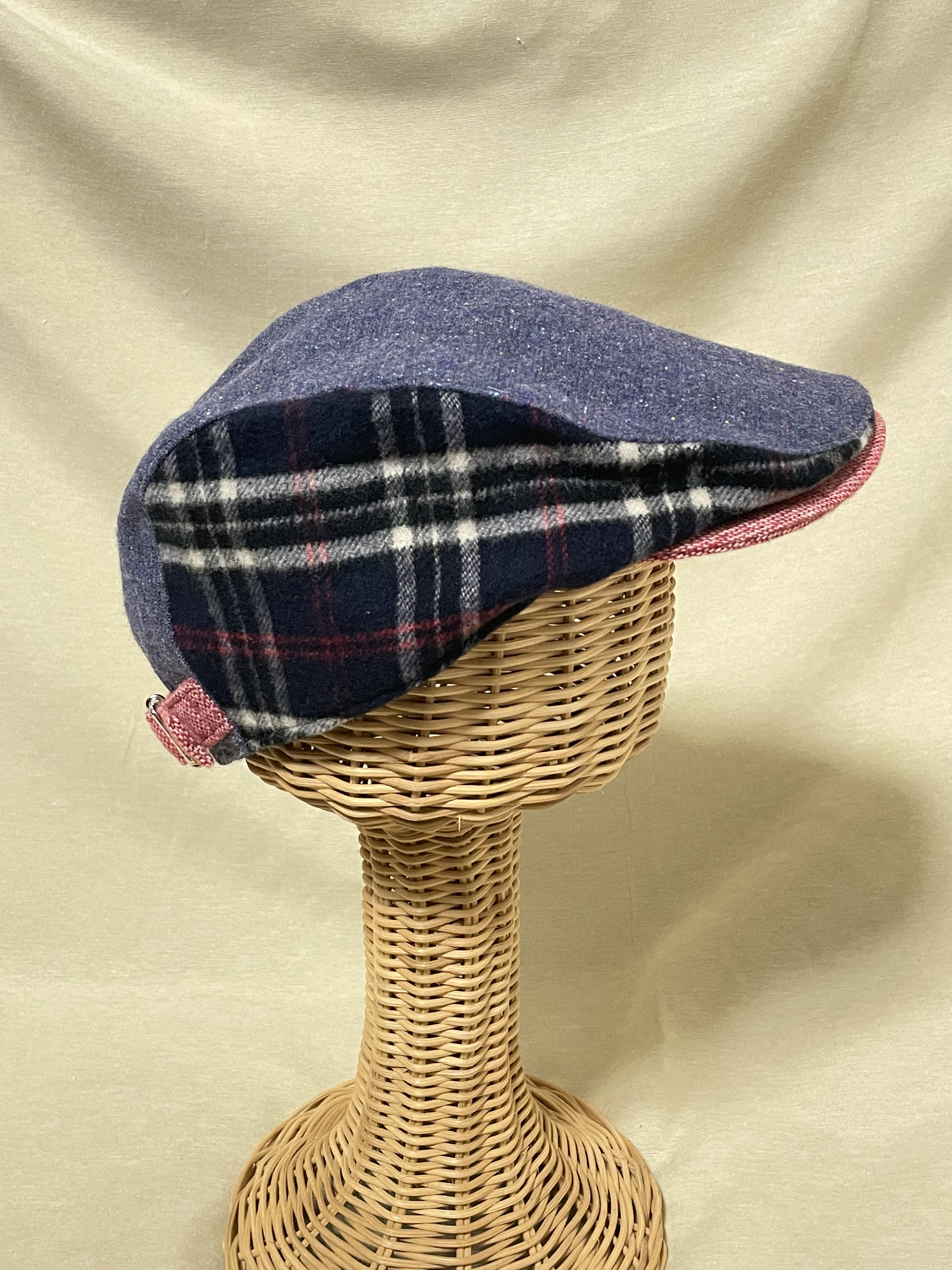 フリーサイズハンチング（紺赤）