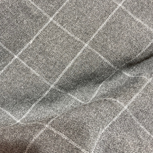 グレーのグラフチェックのキュロットパンツby花織［Y2543］ キュロット