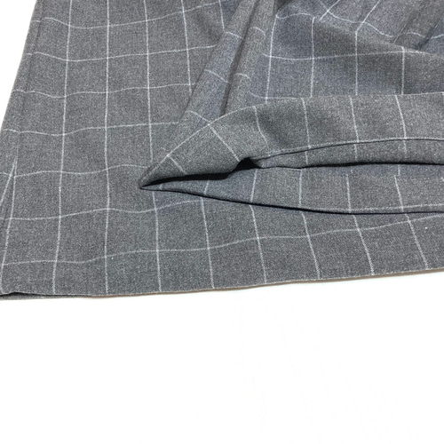 グレーのグラフチェックのキュロットパンツby花織［Y2543］ キュロット