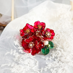 ワインレッド ブローチ の人気通販｜Creema(クリーマ) ハンドメイド