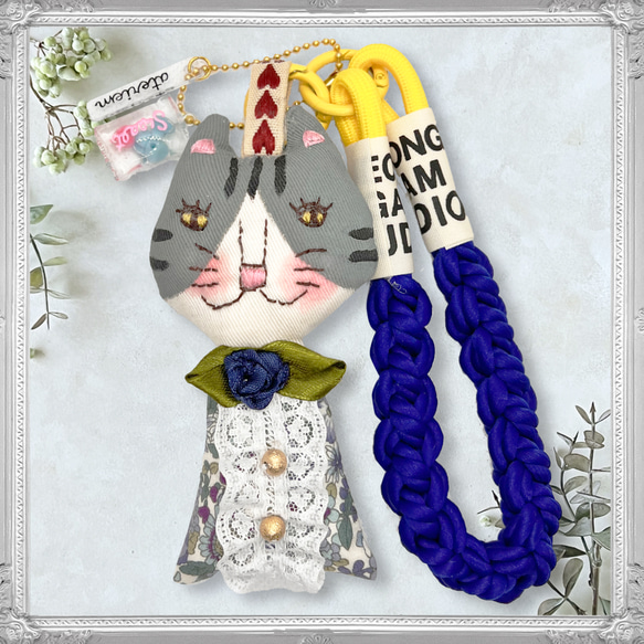 カモフラサボちゃんバッグチャーム No.207 カモフラサボちゃんバッグチャーム No.207