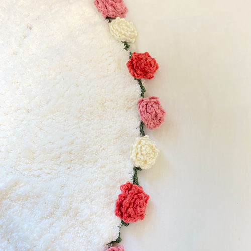 花束 ブーケブランケット プレゼント バラ 毛糸 お祝い 誕生日 編み物