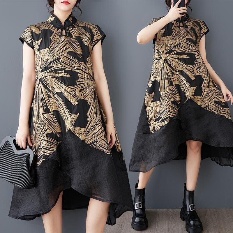 大きいサイズ シャツ　ワンピース　レディース 春夏　 新品 半袖　ジャガード