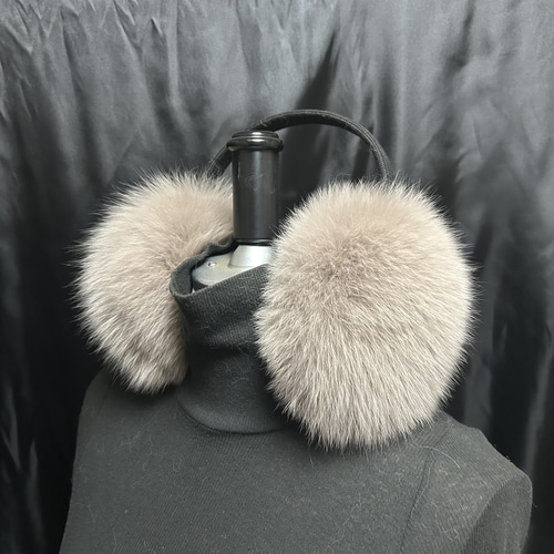 新色)FOXイヤーマフ モカブラウン その他ファッション雑貨 メッソン