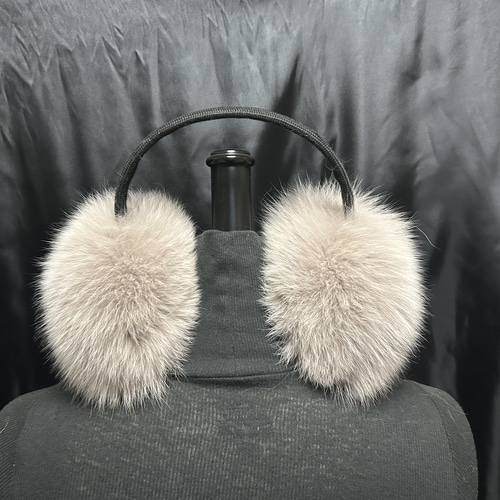 新色)FOXイヤーマフ モカブラウン その他ファッション雑貨 メッソン