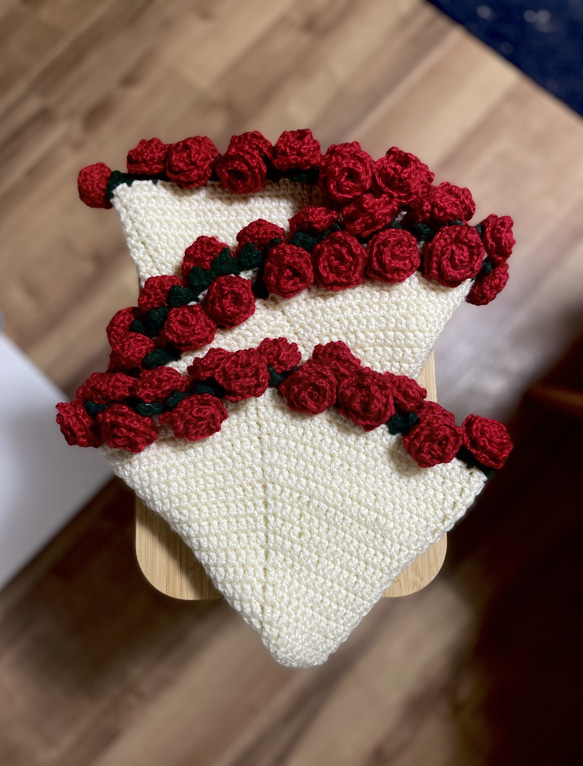 バラの花束ブランケット ブーケブランケット 枯れない プレゼント