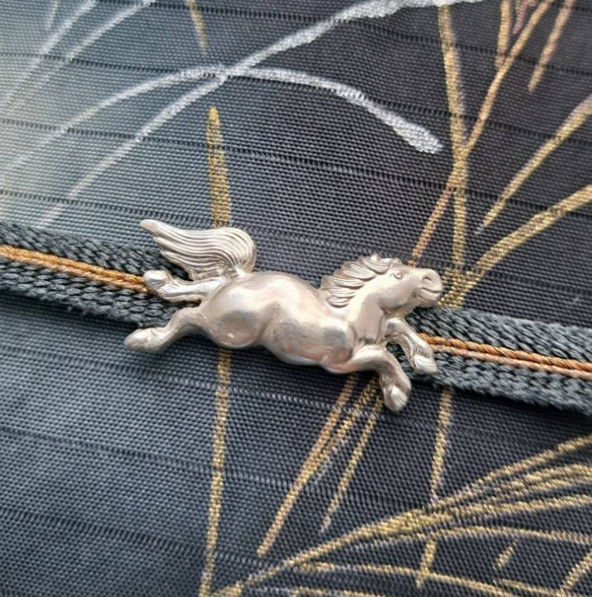 【受注製作】馬の帯留　SILVER