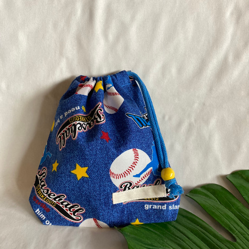 オーダーOK】入園入学セット02野球スポーツ☆手提げレッスンバッグ絵本
