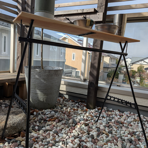 ウッド天板【ダイソーハンギングラック専用】 その他雑貨 freerun 通販