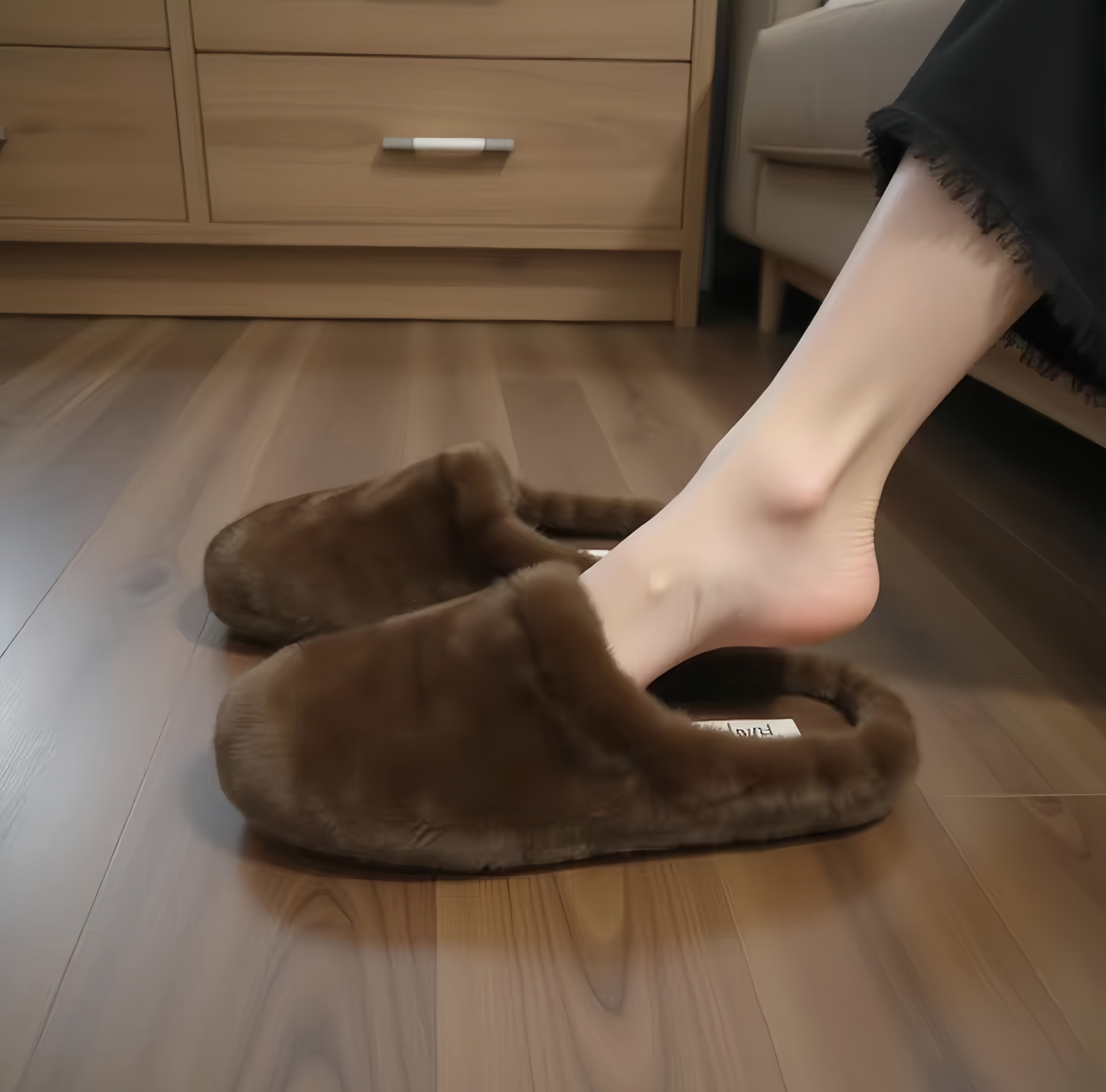 綿スリッパ レディース メンズ 冬用 インドア用 フリース入り 厚手 モコモコ 暖かい 可愛い 柔らかいソール