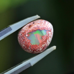 小さな羽根☆エンジェルフェザーフローライト s1373 天然石 Funky