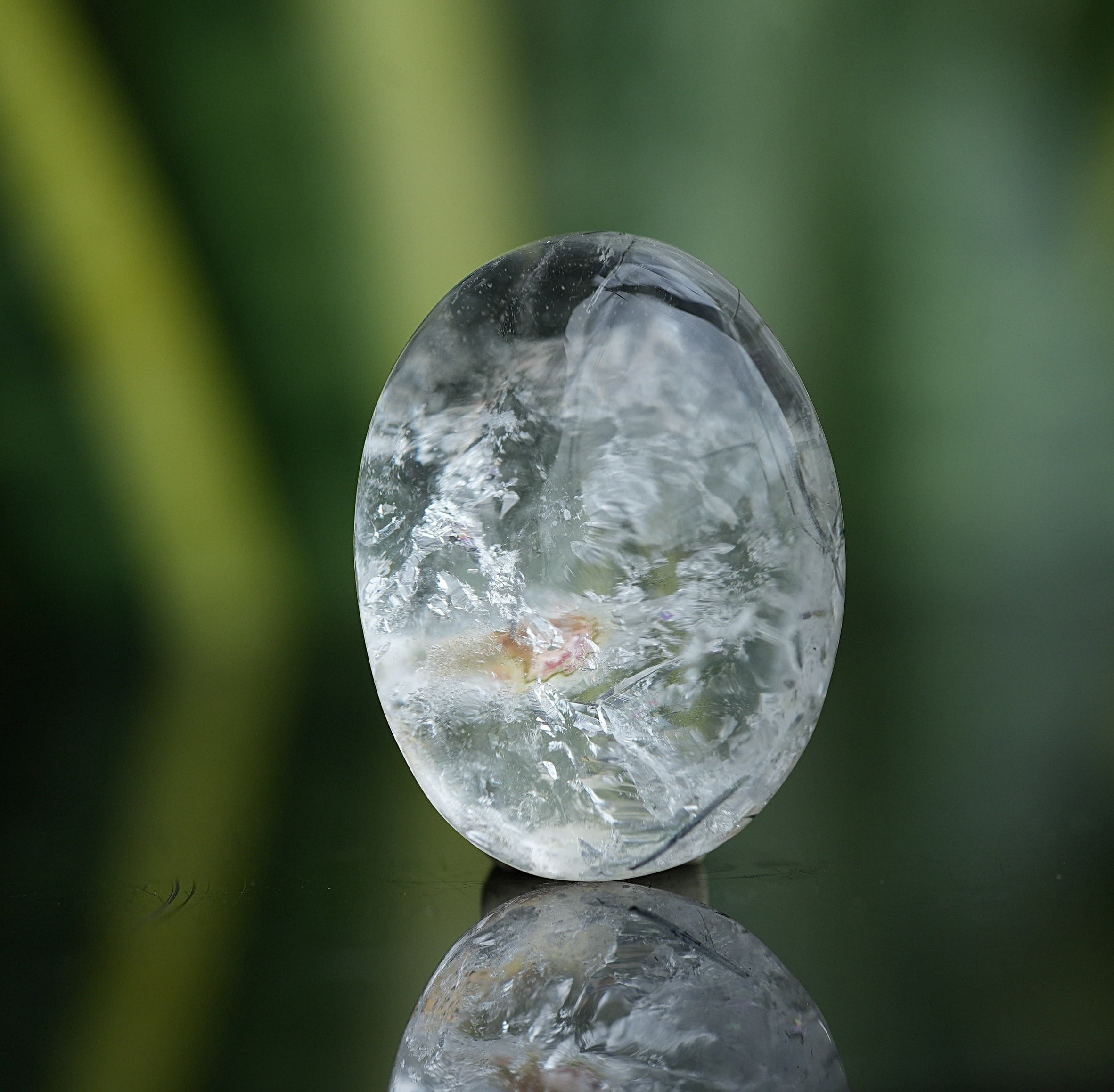 ルチルと透明ホワイト★ガーデンクォーツ 　s1550