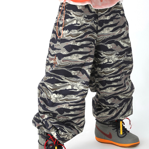 25-26 スノボウェア 迷彩 ベージュ 裏起毛 3L 撥水防風 メンズ