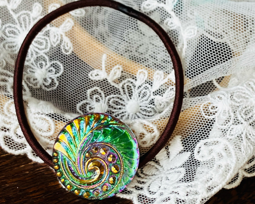 新色》運命の螺旋階段のヘアゴム/ ポニーフック/ストールピン