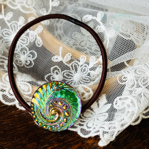 新色》運命の螺旋階段のヘアゴム/ ポニーフック/ストールピン