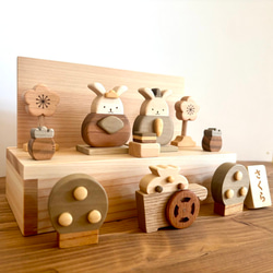 たぬきさんの時計 木製 掛け時計・置き時計 シュテルン工房 通販