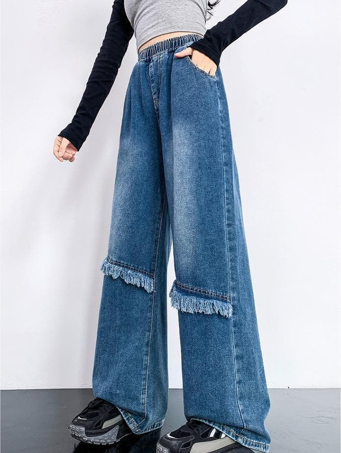 大きいサイズ レディース デニム　パンツ　春 秋冬 新品