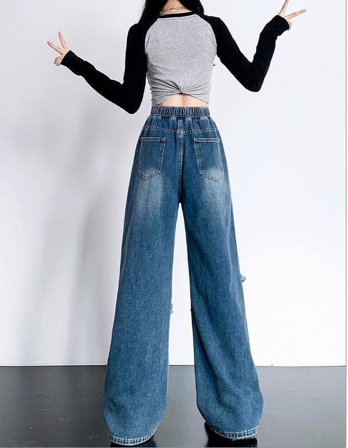 大きいサイズ レディース デニム　パンツ　春 秋冬 新品