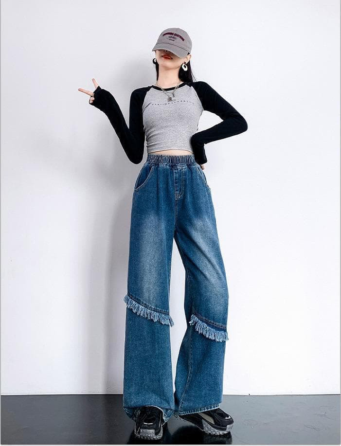 大きいサイズ レディース デニム　パンツ　春 秋冬 新品