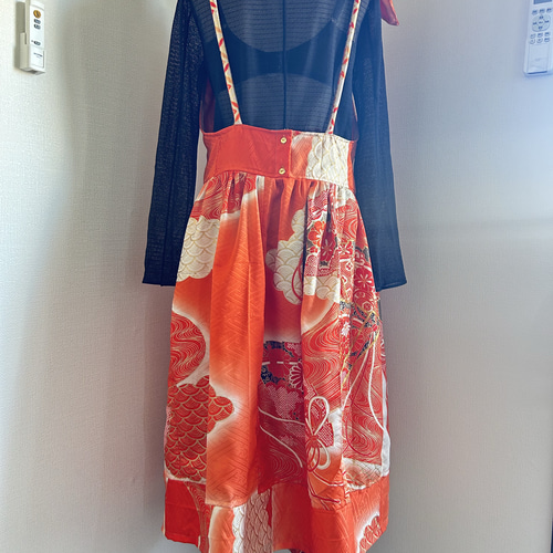 着物リメイク 金糸絹パーティードレス ワンピース 夢想庵 通販