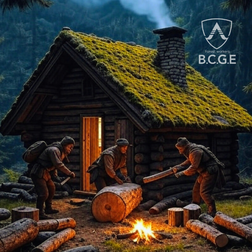 天然アロマ ひのきの切株テーブル 根元末広がり サイドテーブル BCGE