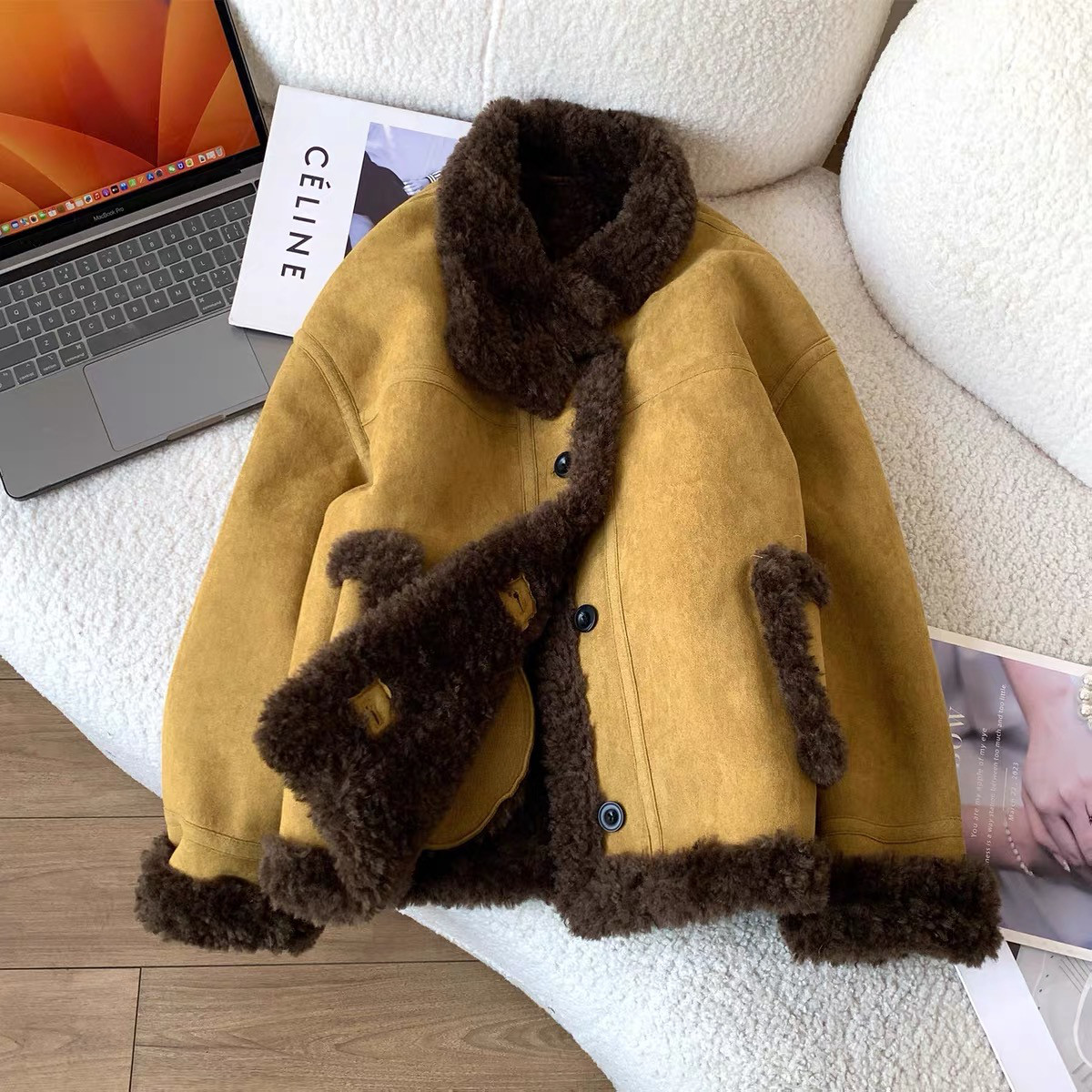 フェイクムートンジャケット