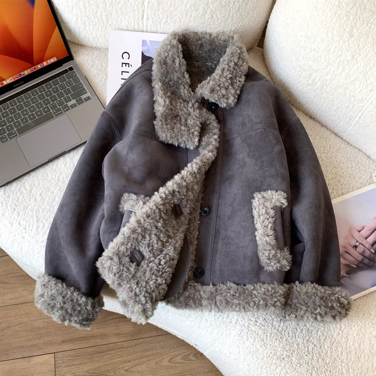 フェイクムートンジャケット