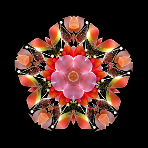 完成品］神楽 2026【万華鏡】 その他インテリア雑貨 ガラスの万華鏡